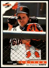Mark Leiter Baseball Cards 1996 Score Prices