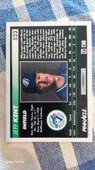 Back  | Jeff Kent Baseball Cards 1992 Pinnacle