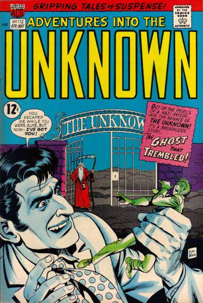 Adventures into the Unknown #172 (1967) Comic Books Adventures into the Unknown