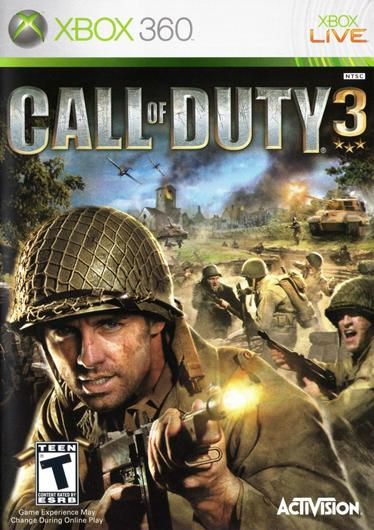Call of Duty 3 Cover Art