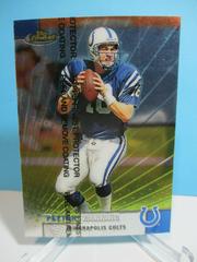Peyton Manning [w/ Coating] Football Cards 1999 Topps Finest Prices