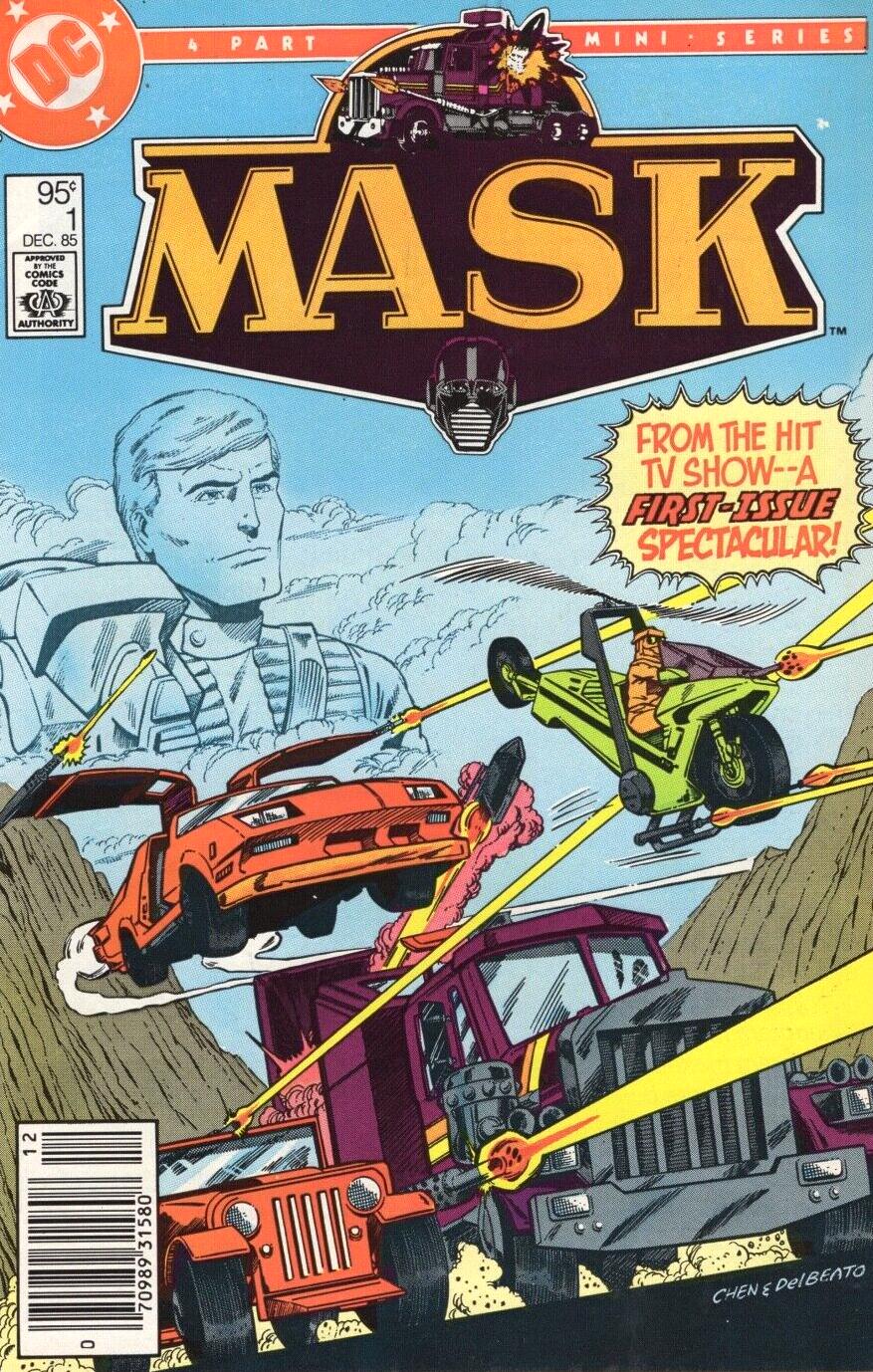 MASK [Newsstand] #1 (1985) Comic Books Mask