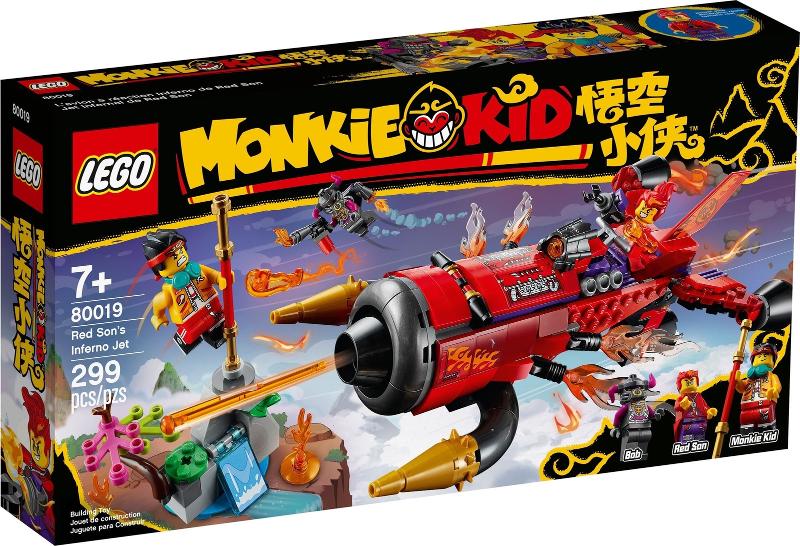 Red Son's Inferno Jet #80019 LEGO Monkie Kid