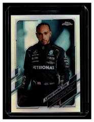 Lewis Hamilton [Refractor] #1 Racing Cards 2021 Topps Chrome Formula 1 Prices