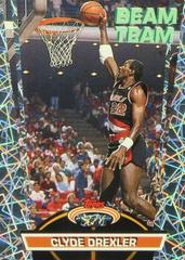 Clyde Drexler #4 Basketball Cards 1992 Stadium Club Beam Team Prices