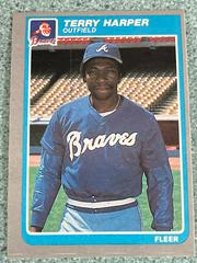 Terry Harper Baseball Cards 1985 Fleer Prices
