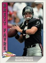 Brett Favre #551 Football Cards 1991 Pacific Prices