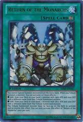 Return of the Monarchs [1st Edition] YuGiOh Shadow Specters Prices