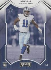 Micah Parsons Football Cards 2021 Panini Playoff Prices