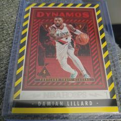 Damian Lillard #4 Basketball Cards 2023 Panini Hoops Dynamos Prices