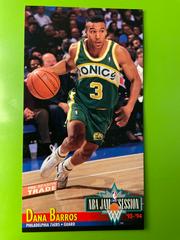 Dana Barros Basketball Cards 1993 Fleer Jam Session Prices