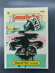 DWAYNE Stain #559a 1988 Garbage Pail Kids Prices