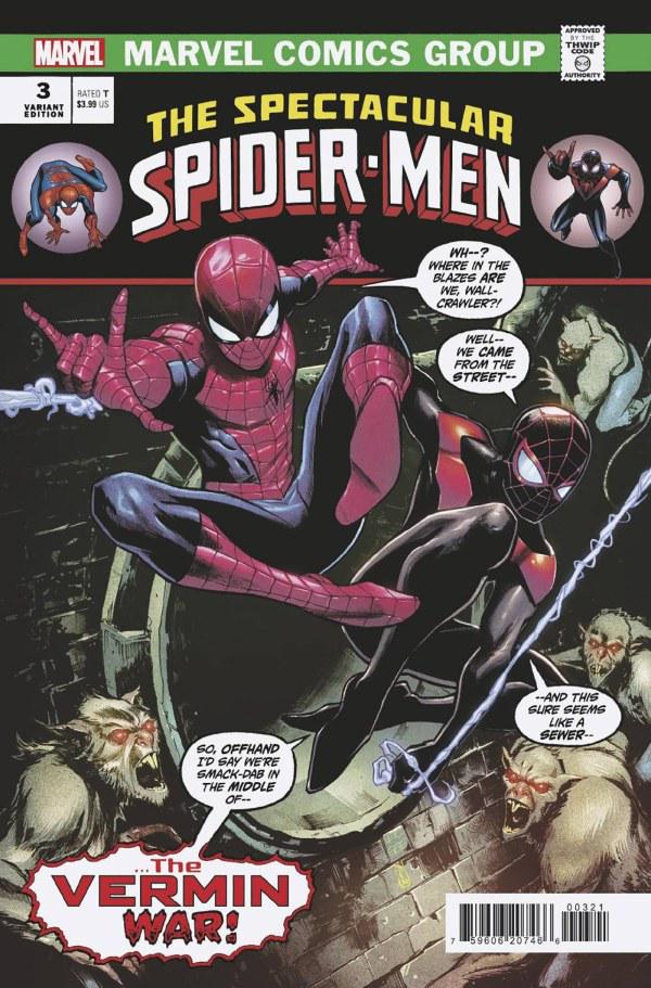 Spectacular Spider-Men [Garbett] #3 (2024) Comic Books Spectacular Spider-Men