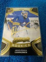Ukko Pekka Luukkonen [Gold Script] Hockey Cards 2021 Upper Deck MVP Prices