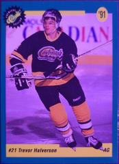 Trevor Halverson #18 Hockey Cards 1991 Classic Draft Picks Promo Prices