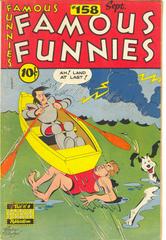 Famous Funnies #158 (1947) Comic Books Famous Funnies Prices