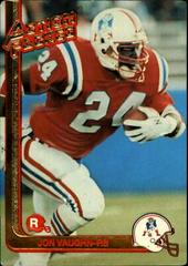 Jon Vaughn #53 Football Cards 1991 Action Packed Rookie Update Prices
