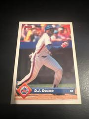 D. J. Dozier #90 Baseball Cards 1993 Donruss Prices