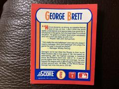 George Brett Baseball Cards 1990 Score Magic Motion Trivia Prices