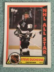 Steve Duchesne #10 Hockey Cards 1989 Topps Stickers Prices
