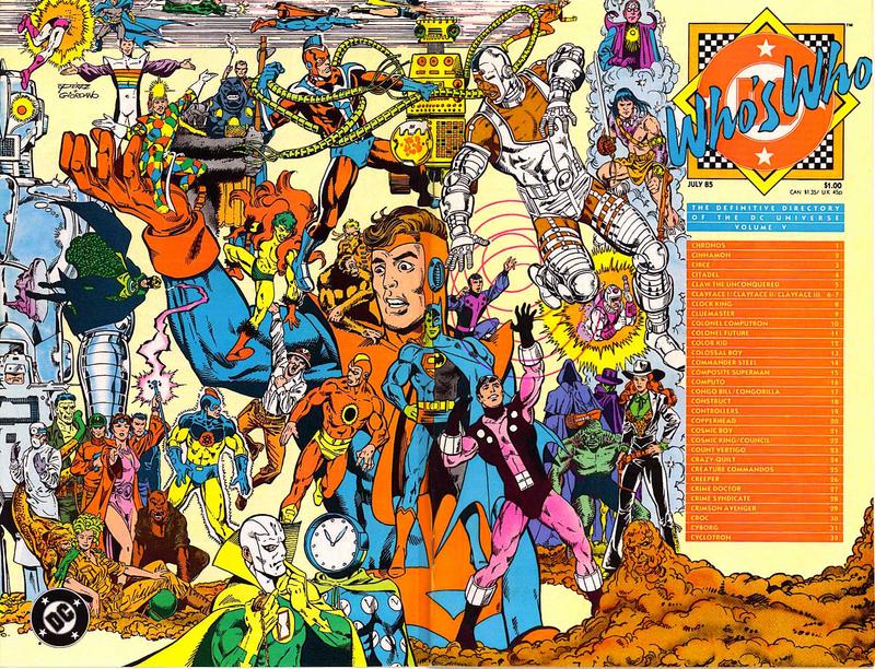 Who's Who #5 (1985) Comic Books Who's Who