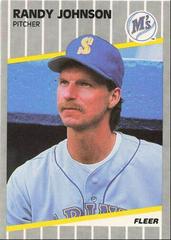 Randy Johnson Baseball Cards 1989 Fleer Update Prices