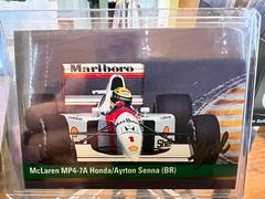 McLaren MP4-8A Honda/Ayrton Senna (BR) #1 Racing Cards 1992 Grid F1 Prices