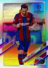 Lionel Messi [SP] #1 Soccer Cards 2020 Topps Chrome UEFA Champions League Prices