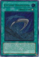 Cyclone Boomerang [Ultimate Rare 1st Edition] YuGiOh Shadow of Infinity Prices