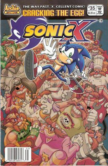 Sonic X #35 (2008) Cover Art