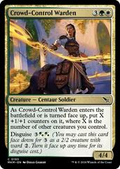 Crowd-Control Warden [Foil] #193 Magic Murders at Karlov Manor Prices