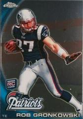 Rob Gronkowski [Running, Cutting Pose] #C112 Football Cards 2010 Topps Chrome Prices