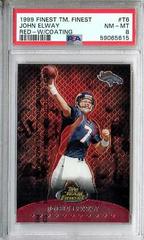 John Elway [Red Refractor w/ Coating] #T6 Football Cards 1999 Topps Finest Team Prices