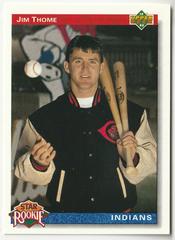 Jim Thome [Star Rookie] #5 Baseball Cards 1992 Upper Deck Prices