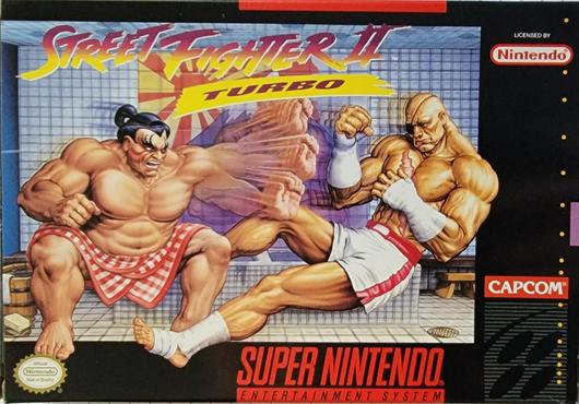 Street Fighter II Turbo Cover Art