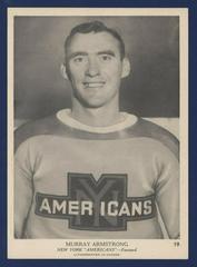 Murray Armstrong Hockey Cards 1939 O-Pee-Chee V301-1 Prices