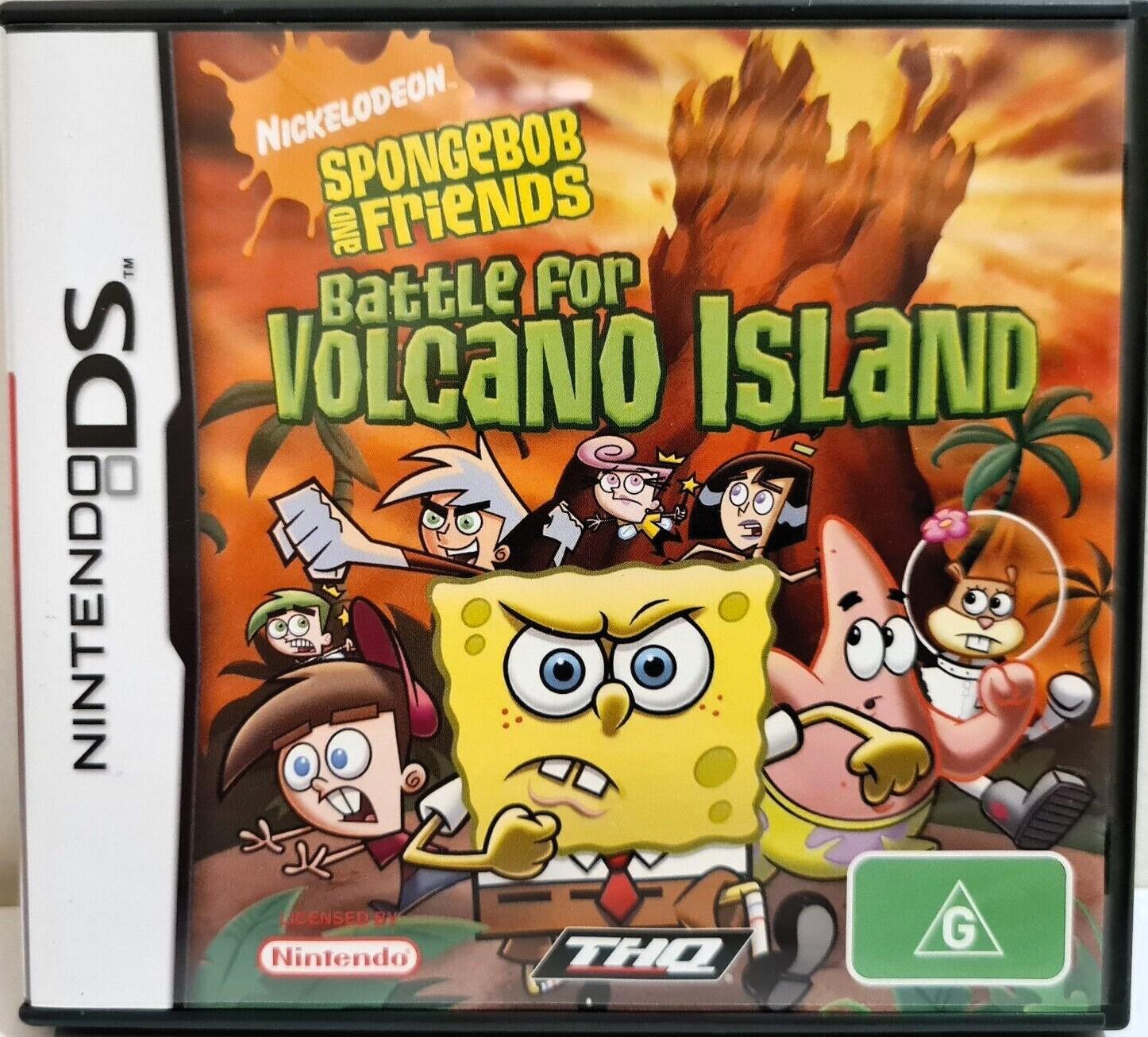 SpongeBob & Friends Battle for Volcano Island PAL Nintendo DS