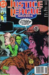 Justice League America [Newsstand] #51 (1991) Comic Books Justice League of America Prices