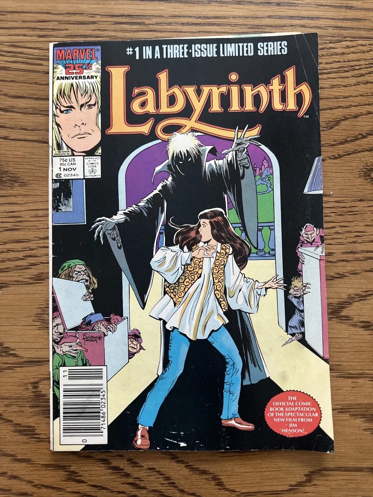 Labyrinth [Newsstand] #1 (1986) Comic Books Labyrinth