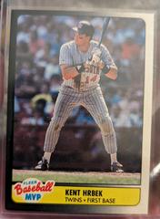 Kent Hrbek Baseball Cards 1990 Fleer MVP Prices