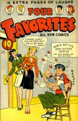 Four Favorites #32 (1947) Comic Books Four Favorites Prices