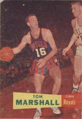 Tom Marshall Basketball Cards 1957 Topps Prices