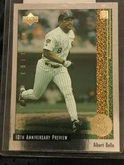 Albert Belle #45 of 60 Baseball Cards 1998 Upper Deck 10th Anniversary Preview Prices