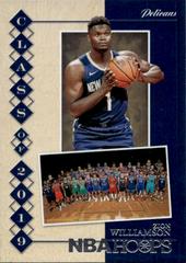 Zion Williamson #7 Basketball Cards 2019 Panini Hoops Class of 2019 Prices