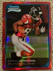 Adam Jennings [Red Refractor] #74 Football Cards 2006 Bowman Chrome Prices