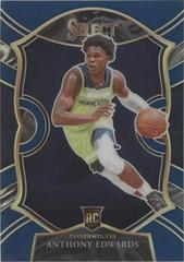 Anthony Edwards [Blue Prizm] #61 Basketball Cards 2020 Panini Select Prices