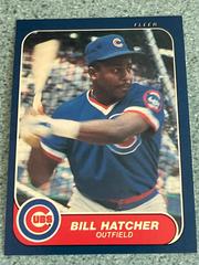 Bill Hatcher #371 Baseball Cards 1986 Fleer Prices