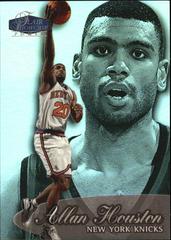 Allan Houston [Row 3] #63 Basketball Cards 1998 Flair Showcase Prices