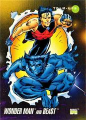 Wonder Man and Beast Marvel 1992 Universe Prices