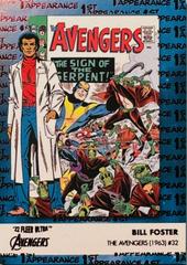 Bill Foster [Burgundy Foil] #FA-2 Marvel 2022 Ultra Avengers 1st Appearances Prices
